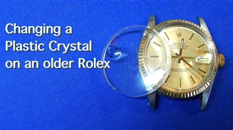 rolex crystal replacement parts.